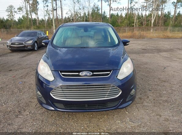 1FADP5CU0GL117035 2016 FORD C-MAX ENERGI Синий Вид щитка приборов
