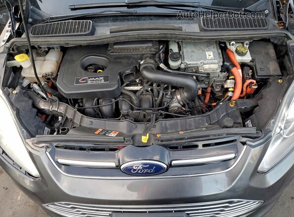 1FADP5CU1GL112085 2016 FORD C-MAX Серый Вид задней части салона