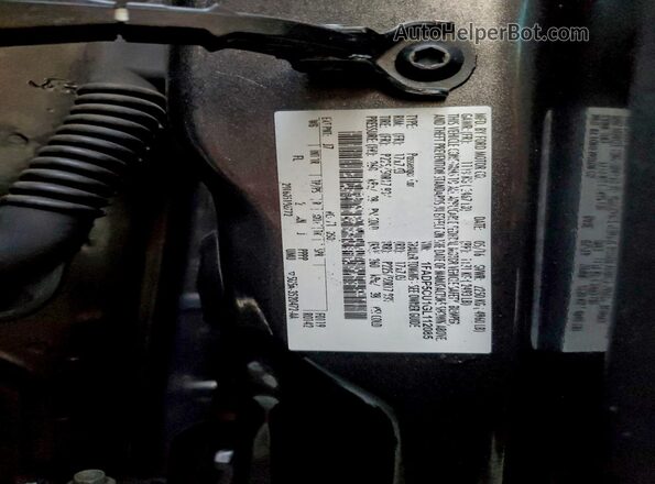 1FADP5CU1GL112085 2016 FORD C-MAX Серый Вид подкапотного пространства