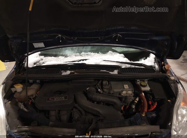 1FADP5CU4GL100559 2016 FORD C-MAX ENERGI Blue Հետևի տեսք