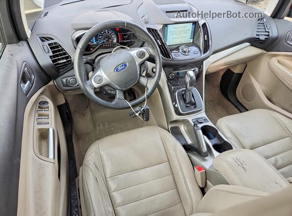 1FADP5CU6GL113281 2016 FORD C-MAX Red Widok deski rozdzielczej