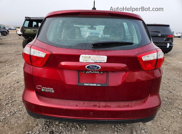 1FADP5CU6GL113281 2016 FORD C-MAX Red Widok z tyłu