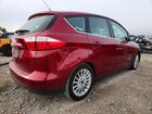 2016 Ford C-max Premium Sel Red vin: 1FADP5CU6GL113281