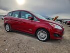 2016 Ford C-max Premium Sel Red vin: 1FADP5CU6GL113281