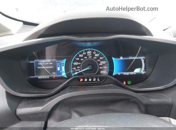 1FADP5CU6GL116049 2016 FORD C-MAX ENERGI Purple Widok tylnych siedzeń