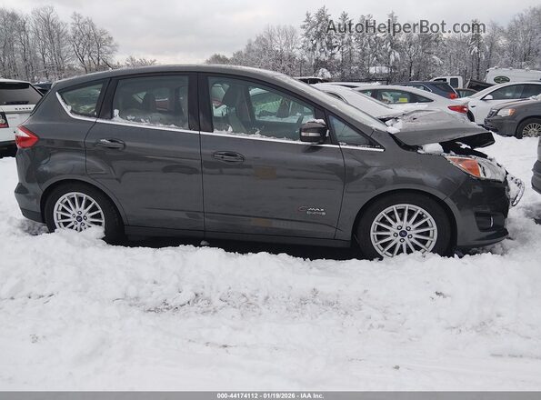 1FADP5CU8GL118725 2016 FORD C-MAX ENERGI Серый Вид задней части салона