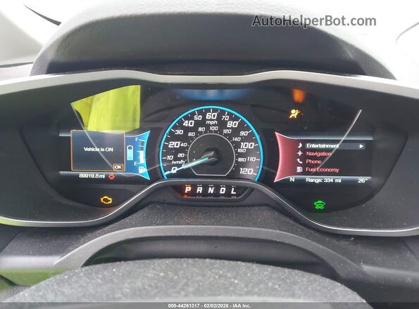 1FADP5EU3HL103547 2017 FORD C-MAX ENERGI Серебряный Вид задних сидений