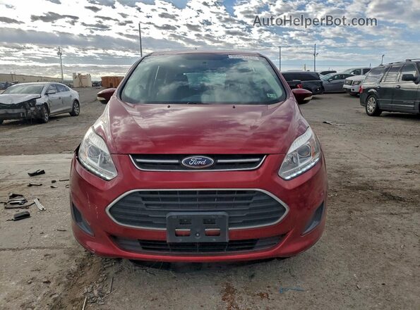 1FADP5EU5HL111293 2017 FORD C-MAX Red Widok z przodu