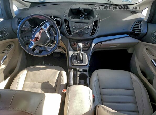 1FADP5EU7HL103177 2017 FORD C-MAX White Widok deski rozdzielczej