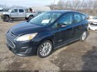 2017 Ford C-max Energi Se Black vin: 1FADP5EU8HL108663
