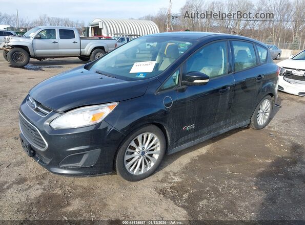 1FADP5EU8HL108663 2017 FORD C-MAX ENERGI Black Vista tres cuartos delantera izquierda