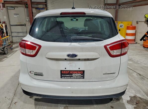 1FADP5FU7HL101377 2017 FORD C-MAX Белый Вид сзади