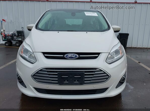 1FADP5FU9HL108394 2017 FORD C-MAX ENERGI Белый Вид щитка приборов