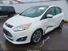 2017 Ford C-max Energi Titanium Белый vin: 1FADP5FU9HL108394
