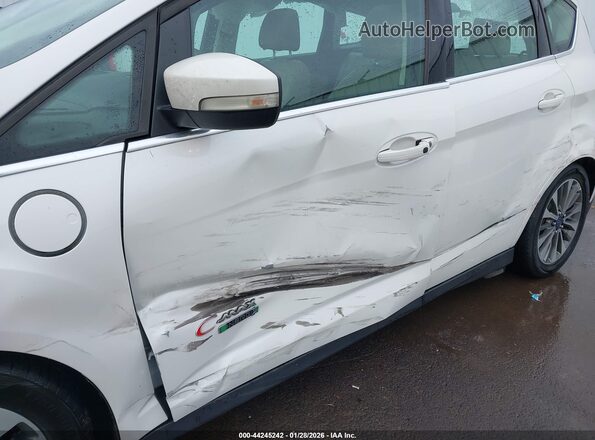 1FADP5FU9HL108394 2017 FORD C-MAX ENERGI Белый Вид спереди