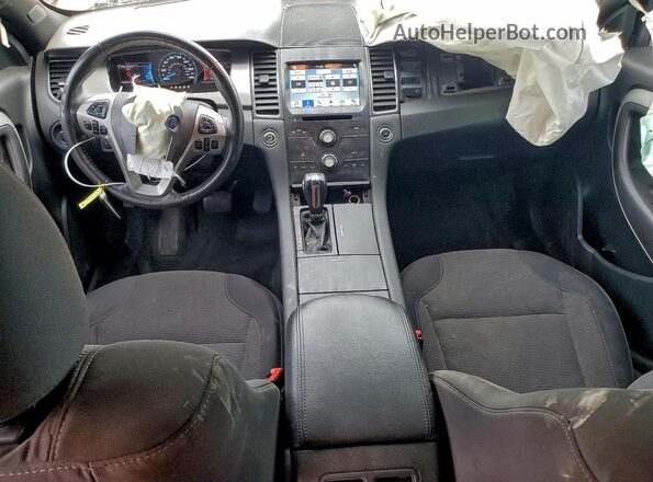 1FAHP2E88GG131130 2016 FORD TAURUS Темно-бордовый Вид панели приборов