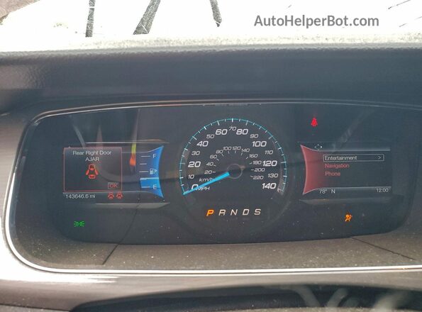 1FAHP2E88GG131130 2016 FORD TAURUS Темно-бордовый Вид щитка приборов