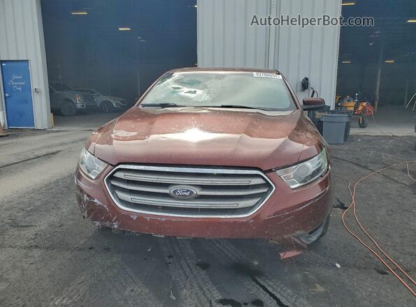 1FAHP2E88GG131130 2016 FORD TAURUS Темно-бордовый Вид спереди
