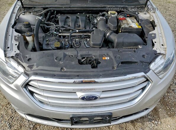 1FAHP2F80HG120980 2017 FORD TAURUS Silver Widok wnętrza z tyłu