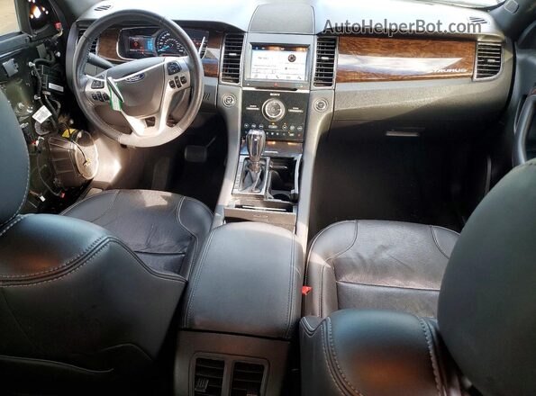 1FAHP2F88KG107563 2019 FORD TAURUS Черный Вид панели приборов