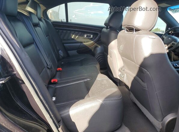 1FAHP2F88KG107563 2019 FORD TAURUS Черный Вид задних сидений