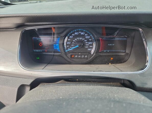 1FAHP2H82KG110567 2019 FORD TAURUS White Widok zestawu wskaźników