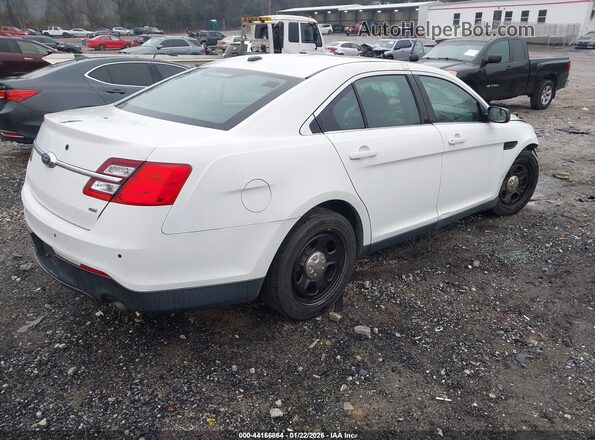 1FAHP2MK9KG113449 2019 FORD POLICE INTERCEPTOR Белый Задняя правая четверть
