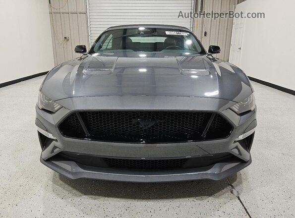 1FATP8FF0M5135397 2021 FORD MUSTANG Серый Вид спереди