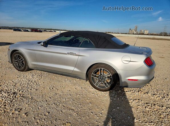 1FATP8UH2J5155540 2018 FORD MUSTANG Серебряный Задняя левая четверть