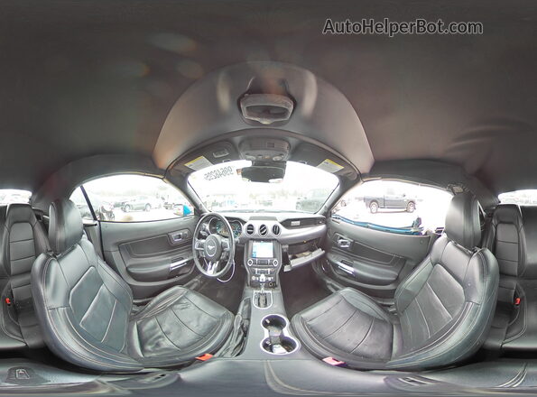 1FATP8UH2K5149660 2019 FORD MUSTANG Синий Вид наклейки с VIN-кодом