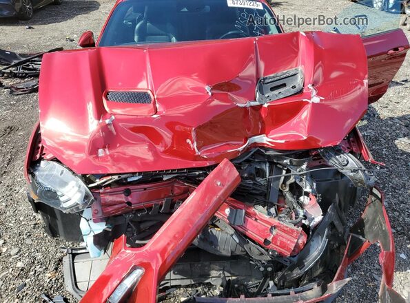 1FATP8UH2N5142339 2022 FORD MUSTANG Red Vista interior trasera