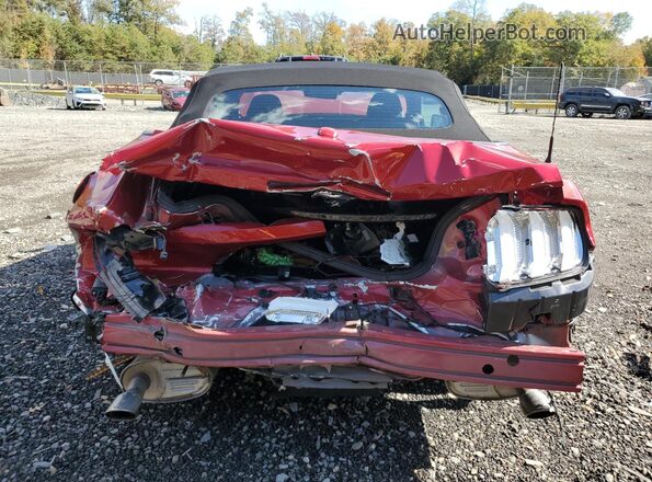 1FATP8UH2N5142339 2022 FORD MUSTANG Red Vista trasera