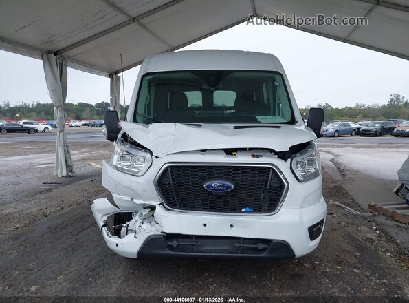 1FBAX2C84PKB37135 2023 FORD PASSENGER White Vista del cuadro de instrumentos