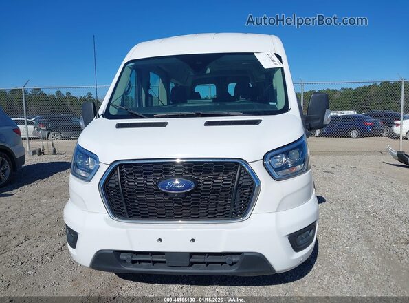1FBAX2C8XPKA53997 2023 FORD PASSENGER White Вид щитка приладів