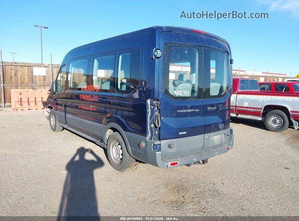 1FBAX2CG3GKB41314 2016 FORD TRANSIT-350 Синий Задняя левая четверть