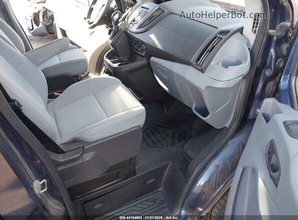 1FBAX2CG3GKB41314 2016 FORD TRANSIT-350 Синий Вид салона спереди