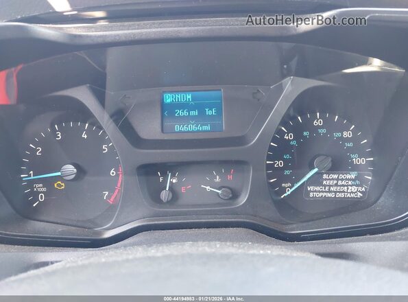 1FBAX2CG3GKB41314 2016 FORD TRANSIT-350 Синий Вид задних сидений