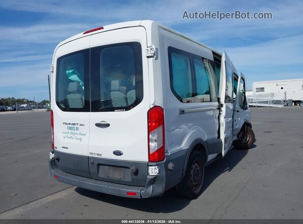 1FBAX2CG5HKA38932 2017 FORD TRANSIT-350 White Հետևի աջ
