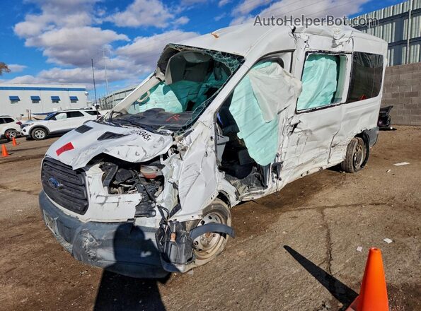 1FBAX2CM8GKA68415 2016 FORD TRANSIT White წინა მარცხენა ხედი სამი მეოთხედიდან