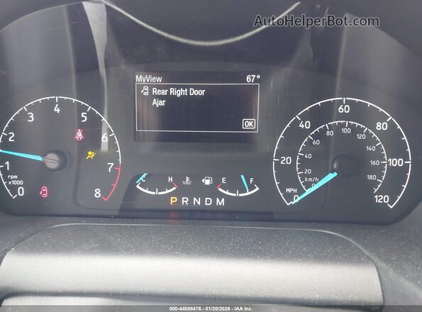 1FBAX2Y81RKB45396 2024 FORD PASSENGER White Vista de los asientos traseros