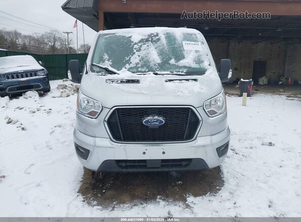 1FBAX2Y83MKA15466 2021 FORD PASSENGER White Вид щитка приладів