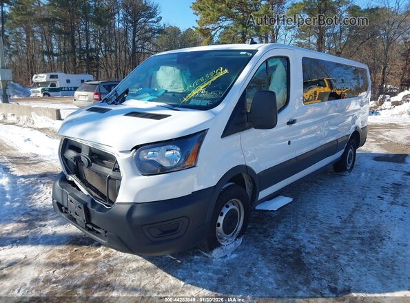1FBAX2Y88PKA21154 2023 FORD PASSENGER White Передня ліва чверть