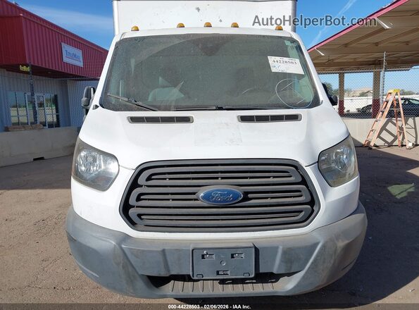 1FDBF8ZM1JKA65887 2018 FORD TRANSIT-350 Белый Вид спереди