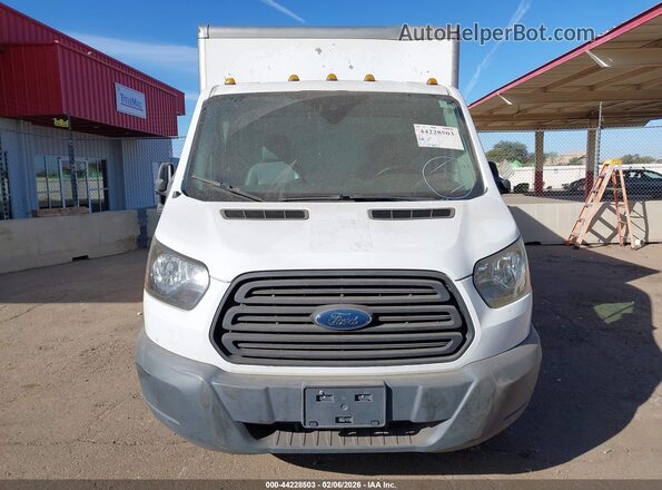 1FDBF8ZM1JKA65887 2018 FORD TRANSIT-350 Белый Вид панели приборов