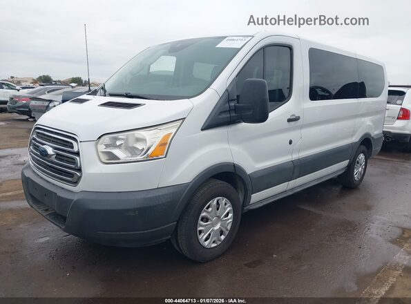 1FDZK1YM1JKA99539 2018 FORD TRANSIT-150 White Vista tres cuartos delantera izquierda