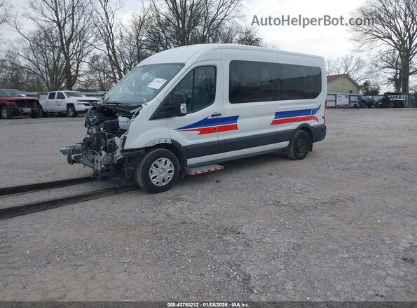 1FDZX2CM4KKB61127 2019 FORD TRANSIT-350 Белый Передняя левая четверть