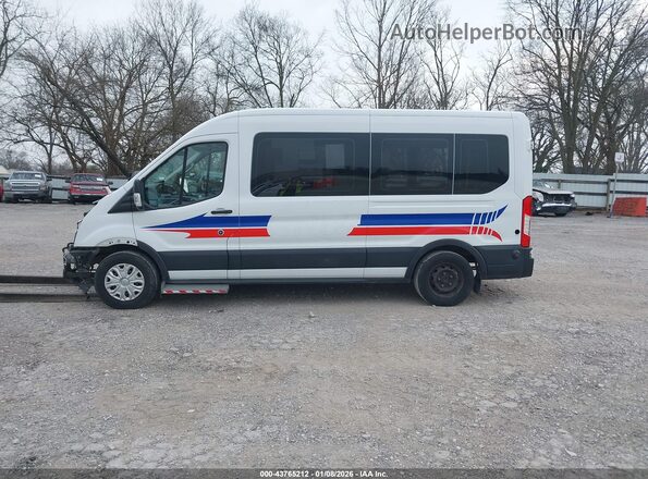 1FDZX2CM4KKB61127 2019 FORD TRANSIT-350 Белый Панорамный вид салона 360°