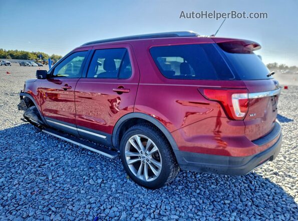 1FM5K7D81KGA37511 2019 FORD FORD EXPLORER Красный Задняя левая четверть
