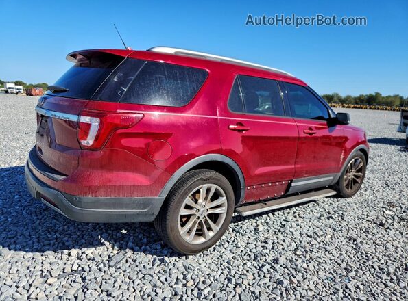 1FM5K7D81KGA37511 2019 FORD FORD EXPLORER Красный Задняя правая четверть