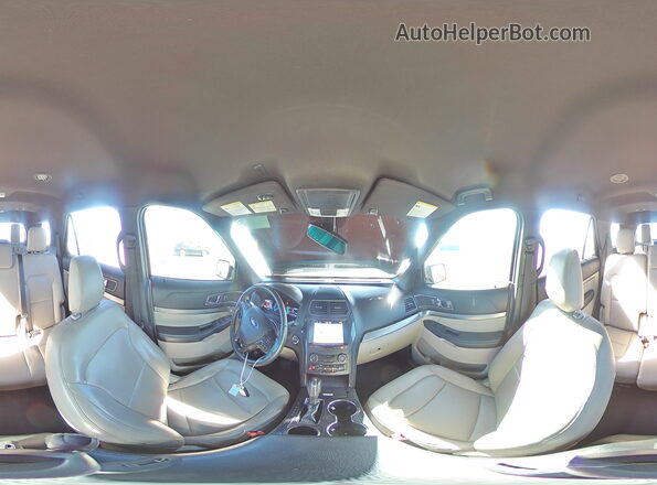 1FM5K7D81KGA37511 2019 FORD FORD EXPLORER Красный Панорамный вид салона 360°